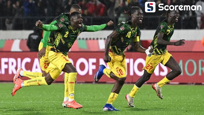 10명 뒨 말리, 승부차기 끝에 튀니지 꺾고 AFCON 8강 진출